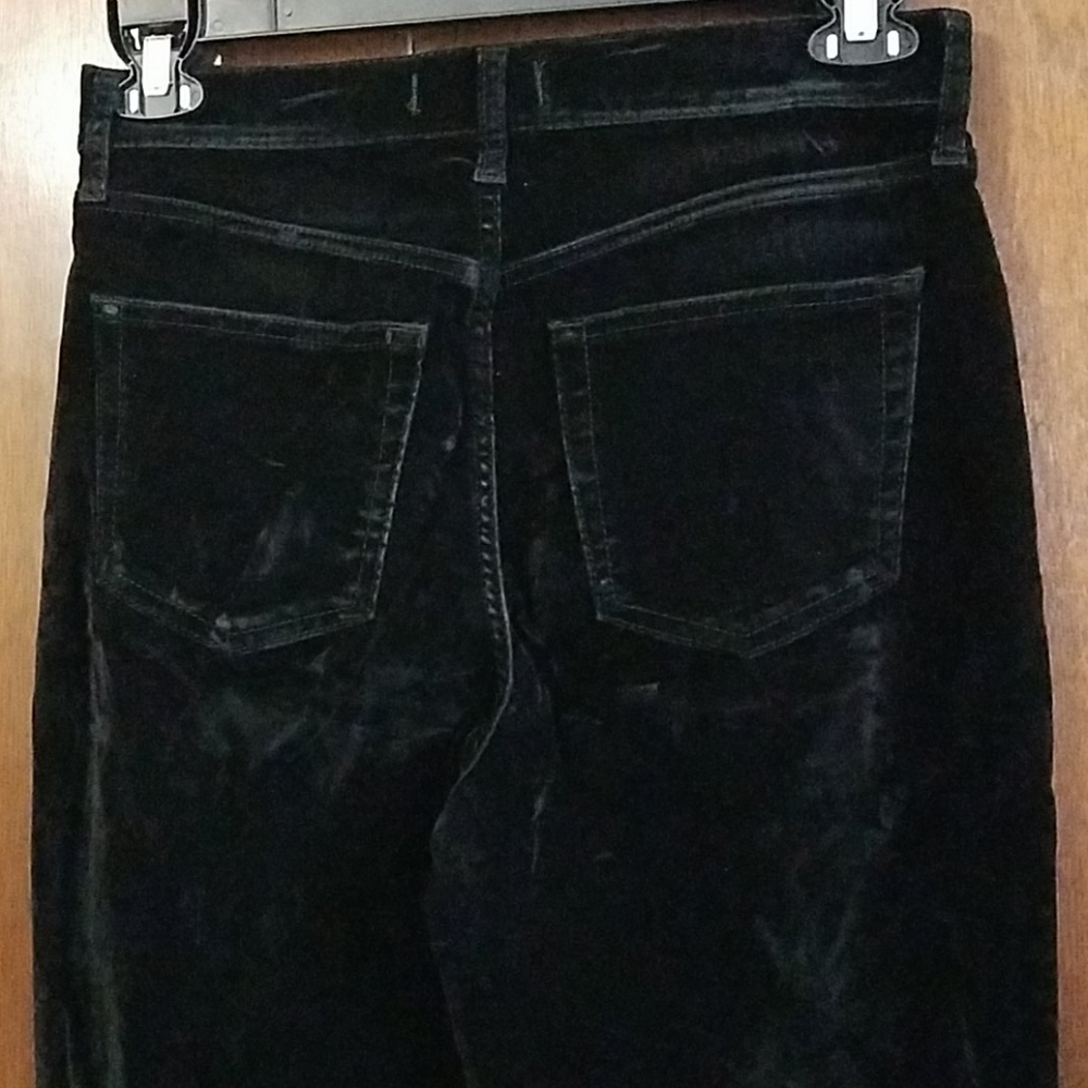 NWT Free People Black Velour Pant (28, 29) - Picture 4 of 6